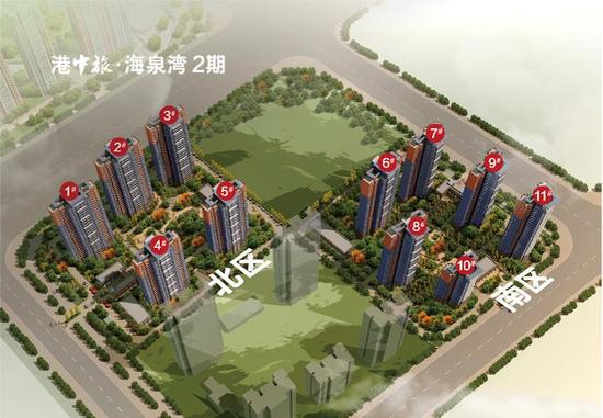 港bbin宝盈(中国)·海泉湾二期新品主打改善 面积区间88-140㎡在售